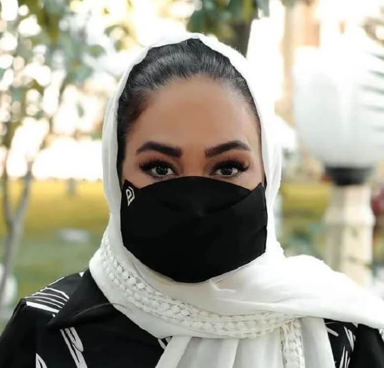 رنگ واقعی موهای الهام حمیدی مشخص شد.