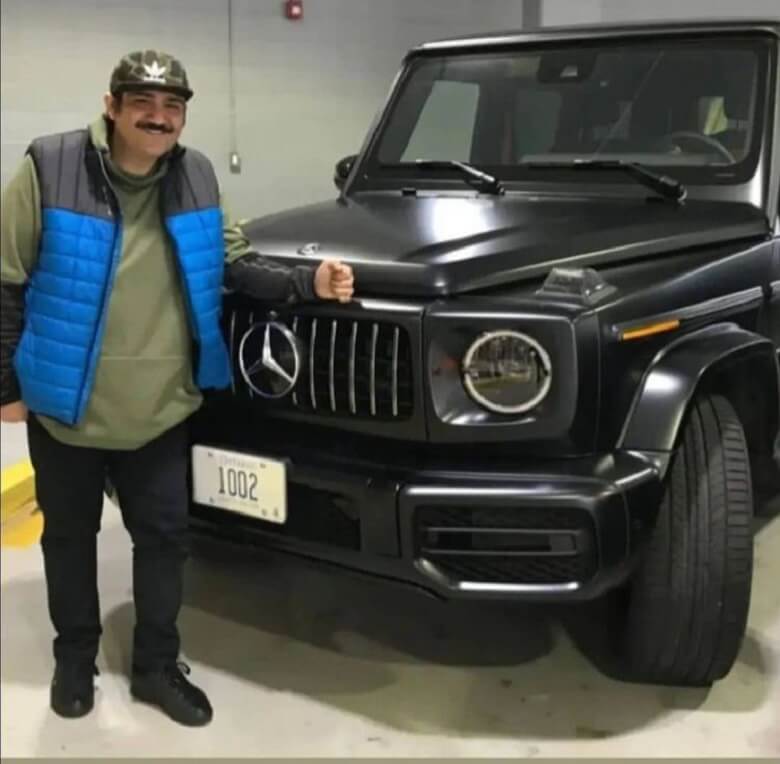 این خودروی گران قیمت متعلق به مهران غفوریان است.