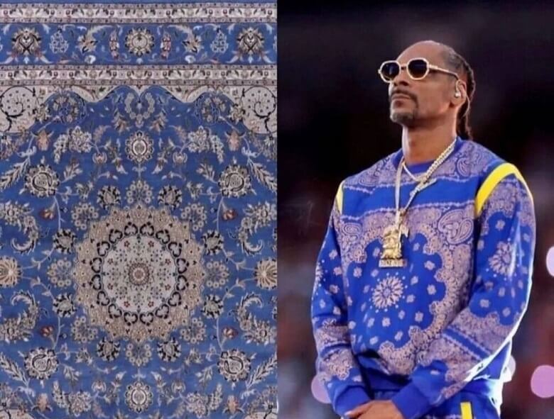 اسنوپ داگ خواننده معروف آمریکایی با لباس ایرانی دیده شد.