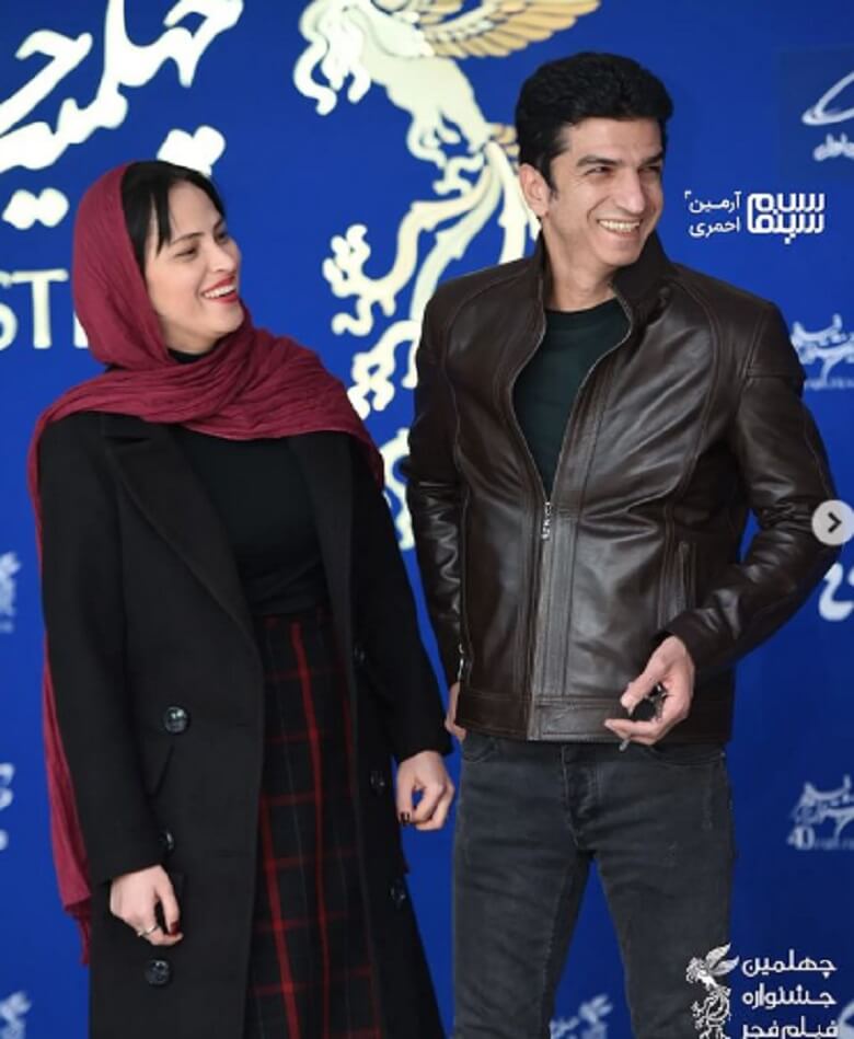 شیرین اسماعیلی و همسرش