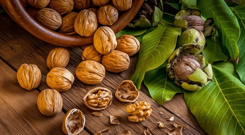 گردو کبد چرب را درمان می‌کند.