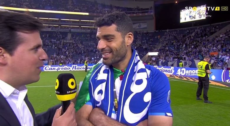 مهدی طارمی در جشن قهرمانی پورتو دلخور بوده است.