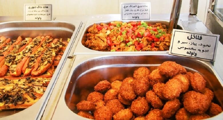 فلافل سلف سرویس قبلا مد بود که الان نیست.