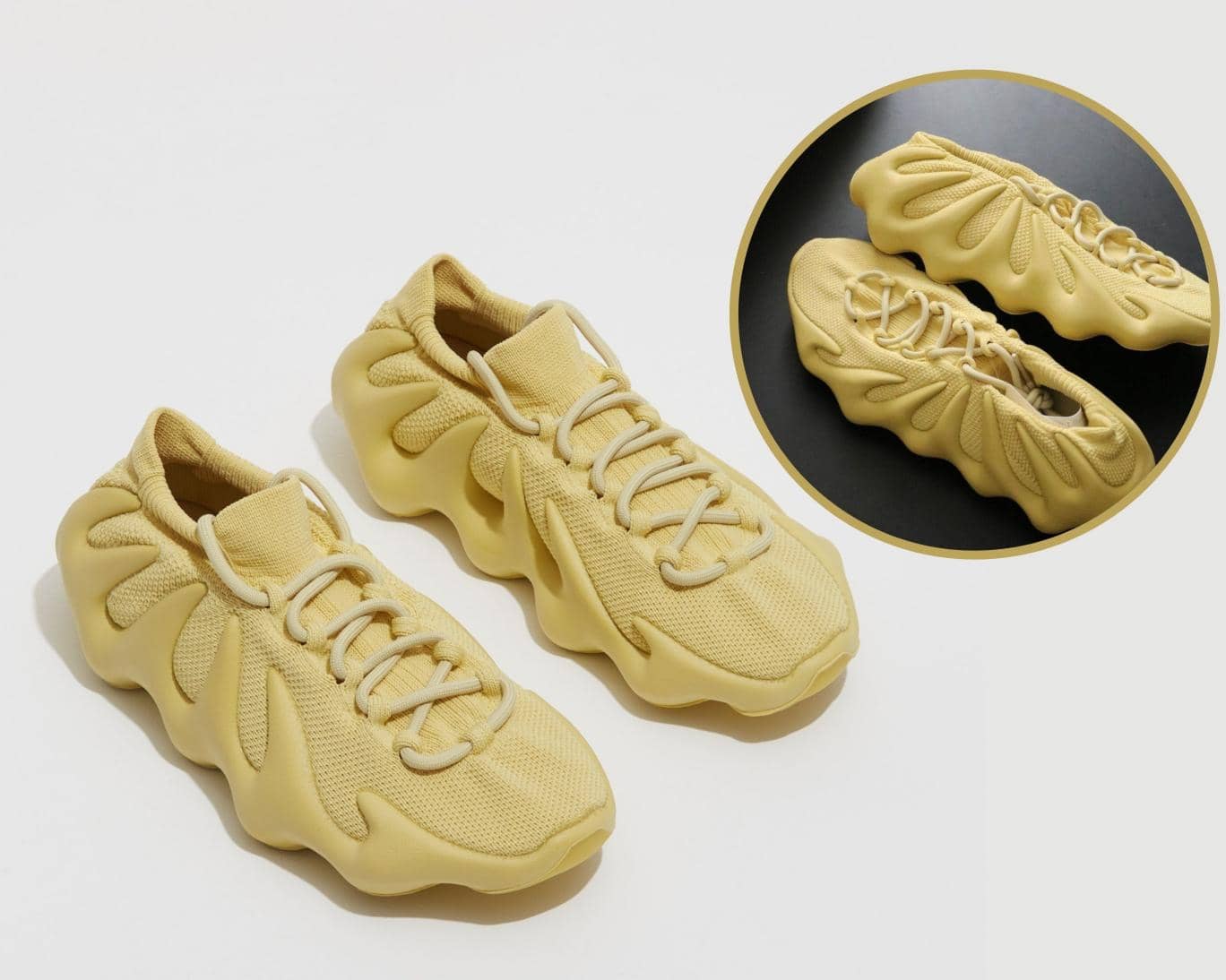 کفش نپخته؛ کنایه‌‌های طنزآمیز به کفش‌های جدید کانیه وست