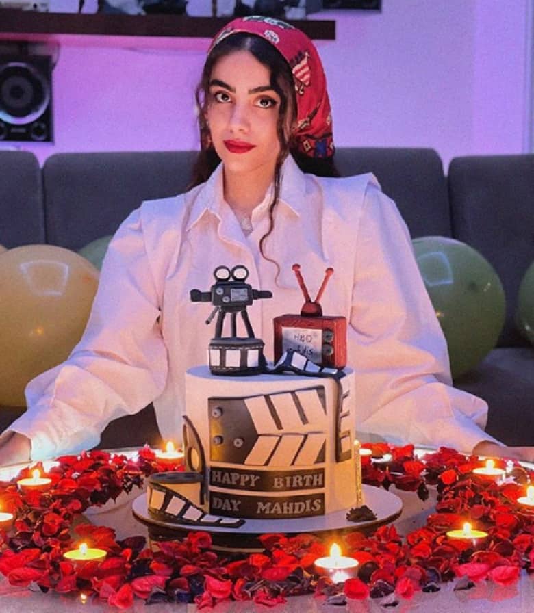 مهدیس توکلی تولد سینمایی گرفته بود.