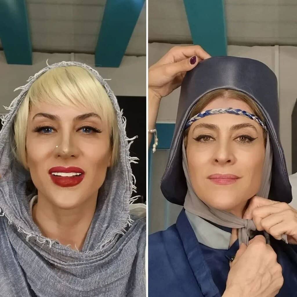 گریم سنگین ویشکا آسایش در حوالی مریخ