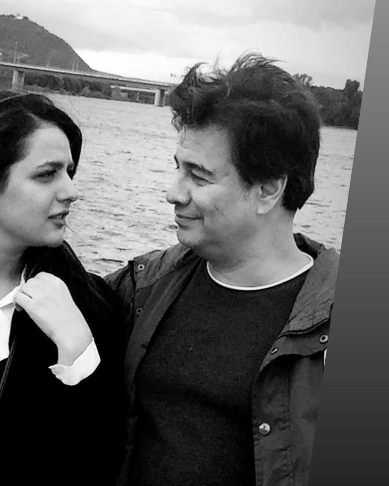 دختر بهاره رهنما عکس عاشقانه‌ای از نامادرش گرفته است.