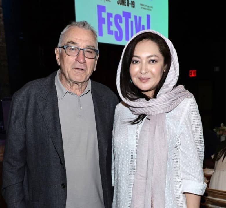 نیکی کریمی با سوپراستار سینمای هالیوود عکس گرفته است.