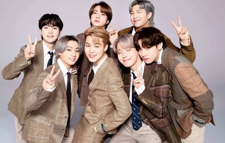 گروه بی‌تی‌اس موفقیت و محبوبیت زیادی داشت.