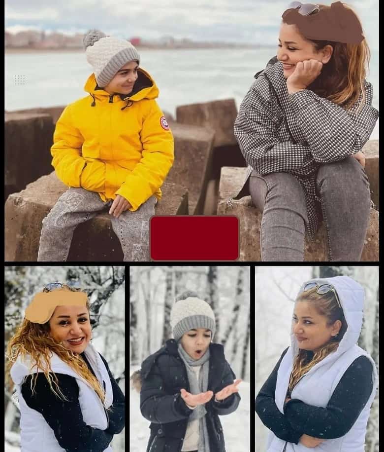 حامد آهنگی و همسرش در طبیعت عکس جنجالی گرفتند.