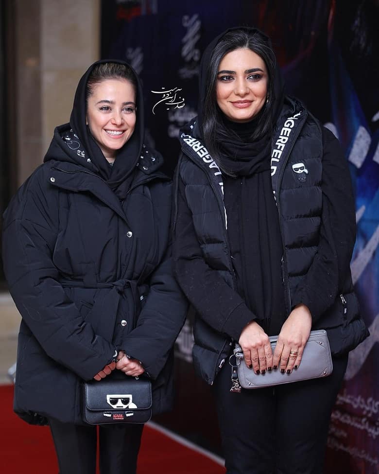 لیندا کیانی و الناز حبیبی با هم ست کردند.