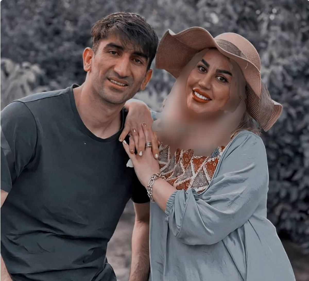 عاشقانه متفاوت "علیرضا بیرانوند" و همسرش/ عکس