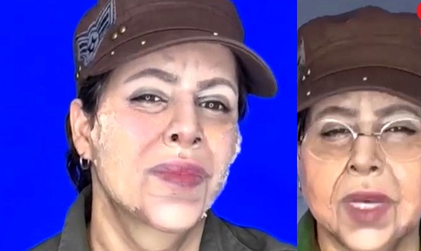 اشتباه نکنید؛ این زن "مازیار لرستانی" نیست/ عکس باورنکردنی