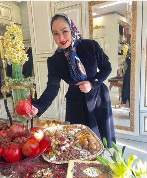 شیک پوشی متفاوت "الهام حمیدی" در یلدا/ عگس شیک پوشی متفاوت "الهام حمیدی" در یلدا/ عگس