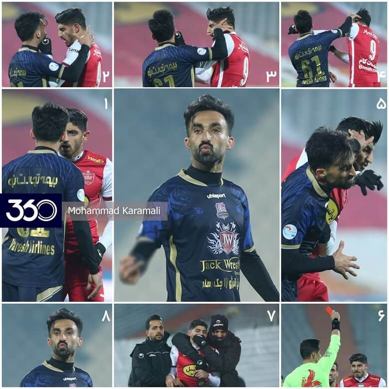 واکنش ها به درگیری جنجالی مهدی ترابی و بازیکن نساجی!