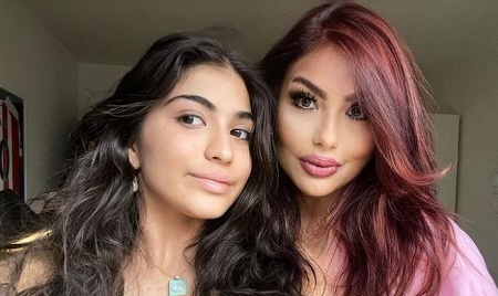 فخرفروشی "دنیز دایی" با چهره زیبای مادرش/ عکس فخرفروشی "دنیز دایی" با چهره زیبای مادرش/ عکس