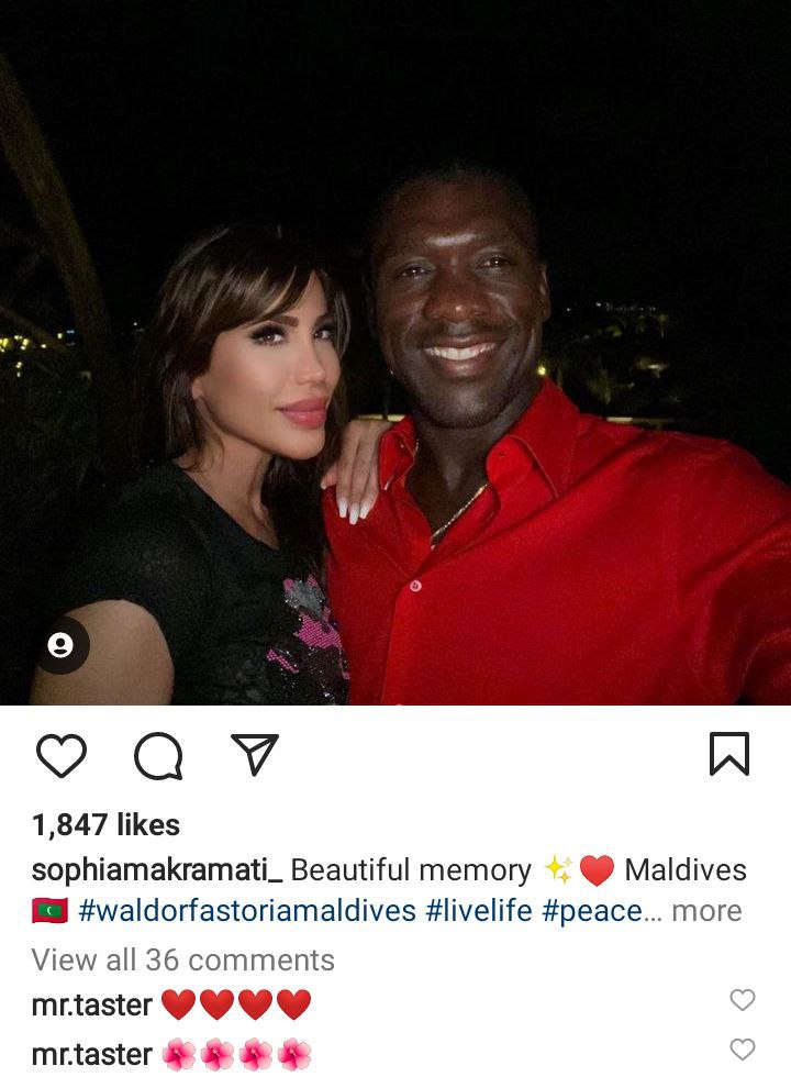 تیپ و ژست عجیب سیدورف و همسر ایرانی اش!