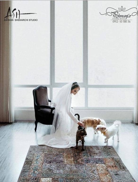 عکس عجیب میترا ابراهیمی