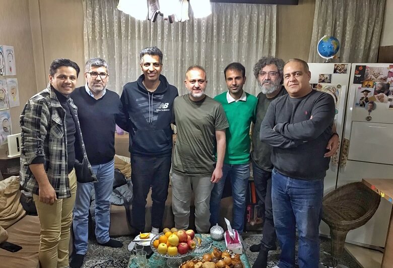 عادل فردوسی پور به دیدار خبرنگار ورزشی آزاد شده رفت!