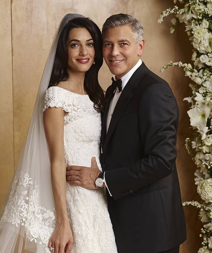 مراسم عروسی جورج و امل کلونی در سال ۲۰۱۴