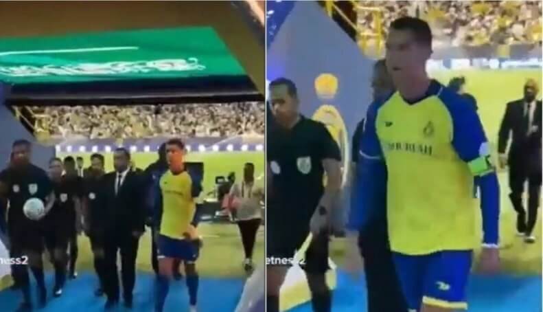 حسودی کریس رونالدو به مسی.