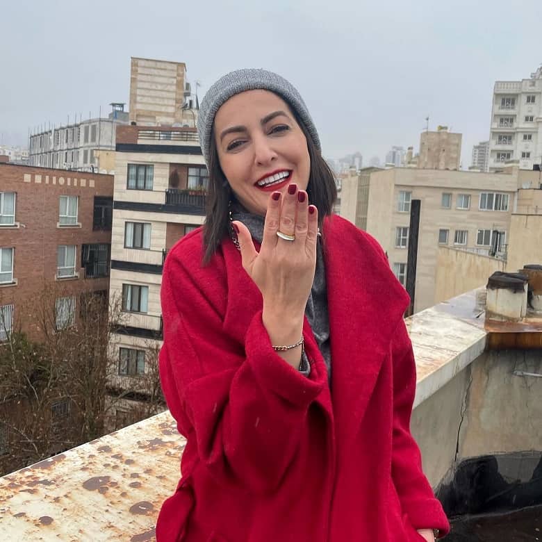 شقایق دهقان از هوای سرد ذوق شدیدی کرده است.