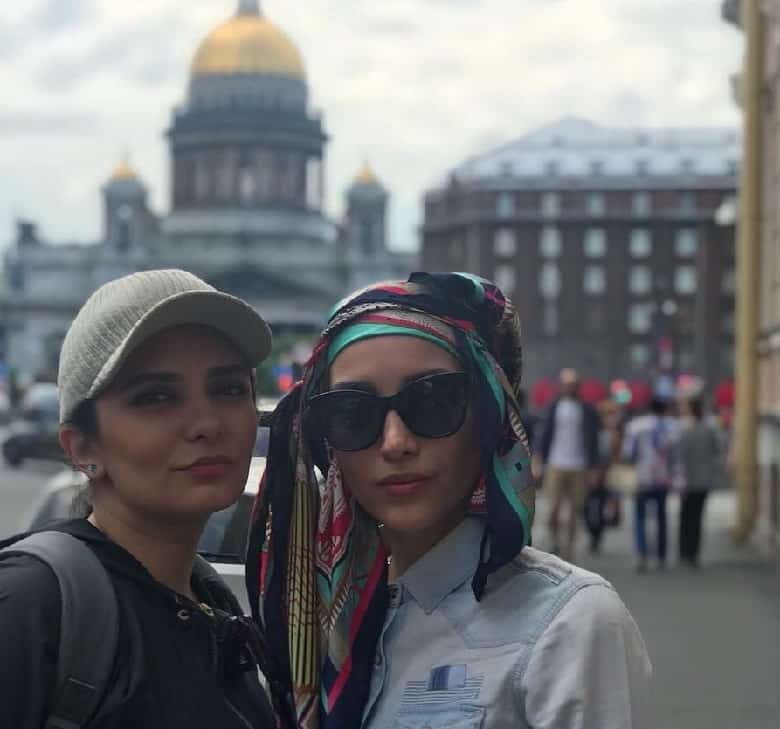 لیندا کیانی و خاطره اسدی در روسیه تفریح کردند.