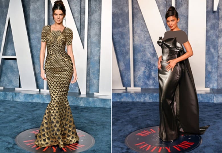 بازیگران در مهمانی پس از اسکار لباس‌های مجللی پوشیدند.