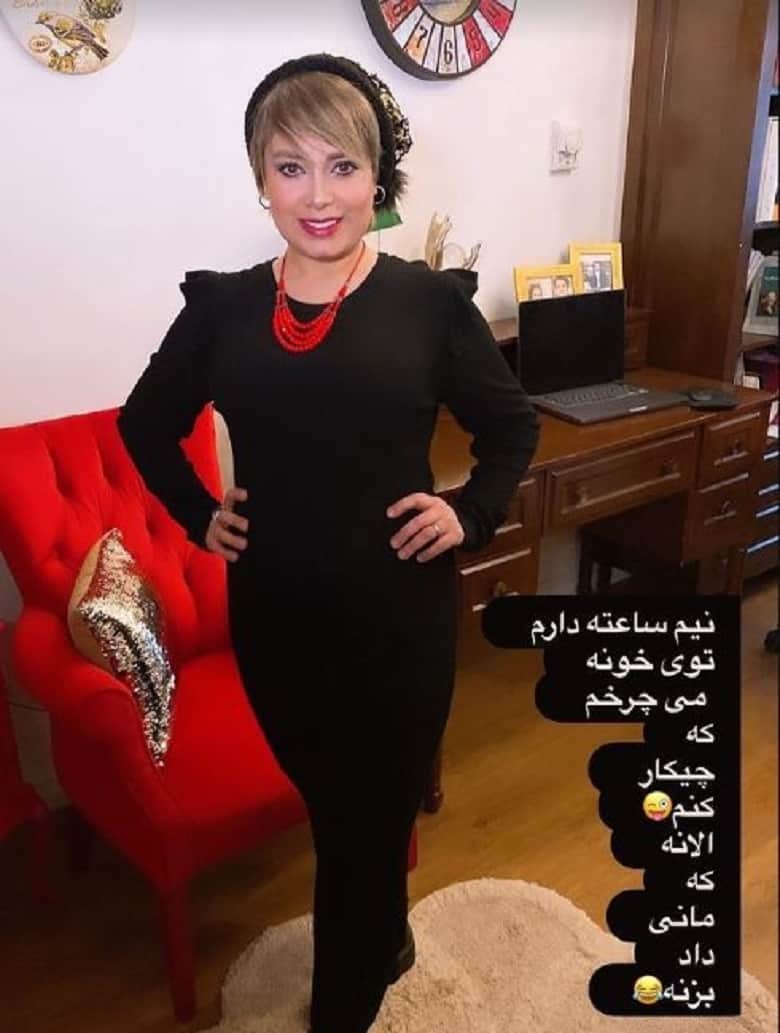 صبا راد از عصبانیت همسرش مانی رهنما ترس زیادی دارد.