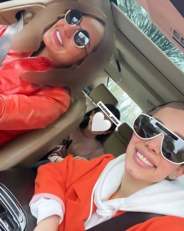 چهره اروپایی خواهر شوهر “مهناز افشار” را تا حالا دیده اید/ عکس