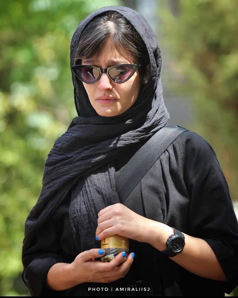 تصاویر/ وقتی گریه به پردیس احمدیه امان نمی‌دهد!