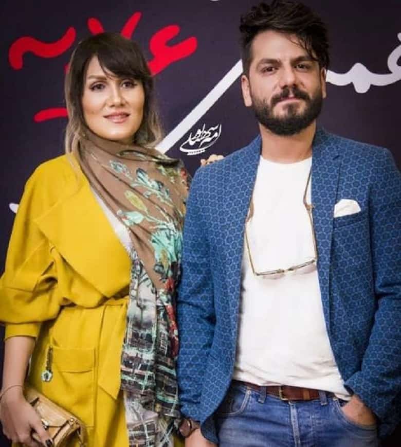 تصاویر/ حرکت عاشقانه و فوق احساسی عباس غزالی در مقابل همسرش