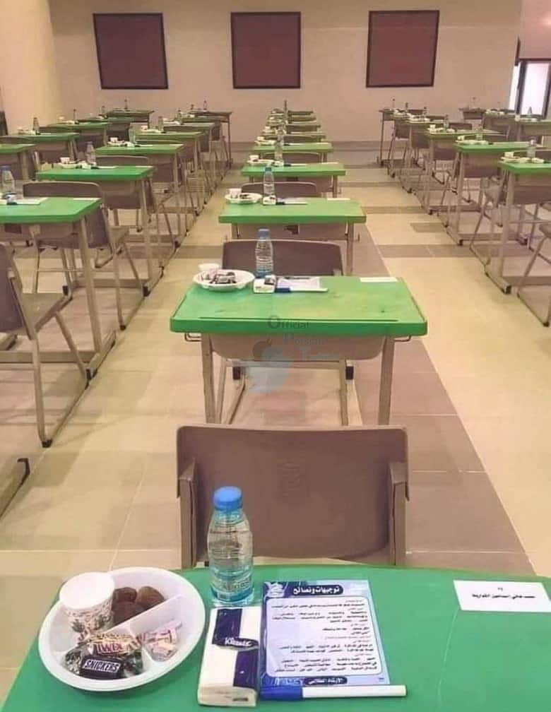 عکس/ با دیدن تغذیه امتحان عربستانی‌ها حیرت می‌کنید!