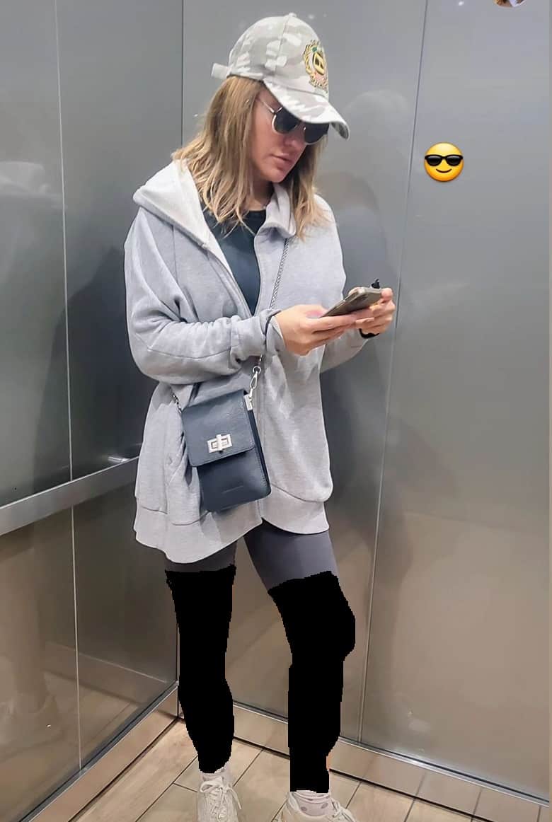 عکس/ مهناز افشار هم شروع به گرفتن عکس های آسانسوری کرد!