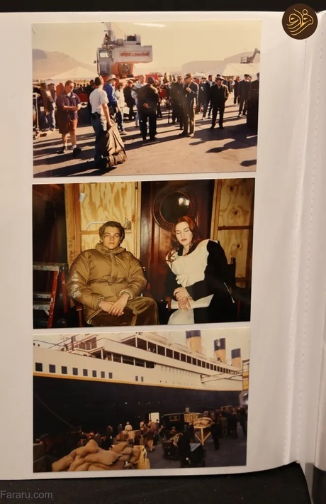 به تازگی در اقدامی جالب عکس‌های پشت صحنه فیلم پرفروش «تایتانیک» در سال ۱۹۹۷ منتشر شده است.