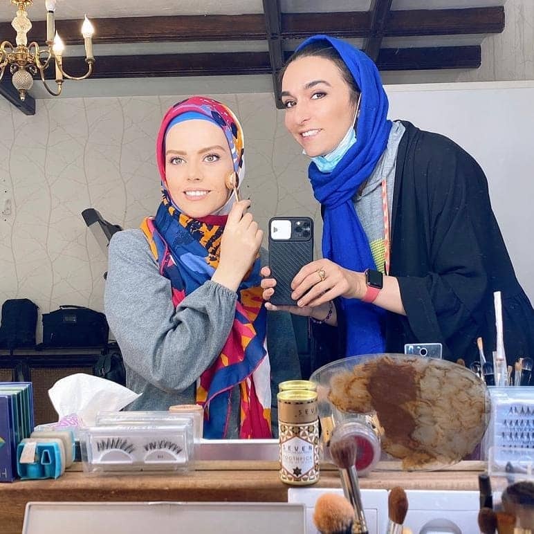 گریم جدید غزاله نظر در احضار