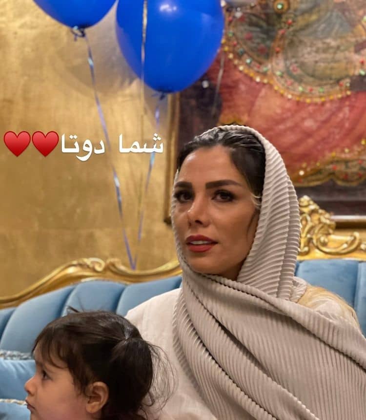 عکس جدیدی که غفوریان از همسرش منتشر کرد.