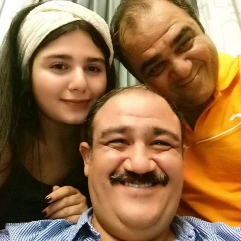 عکس قدیمی مهران غفوریان و برادرزاده و برادر