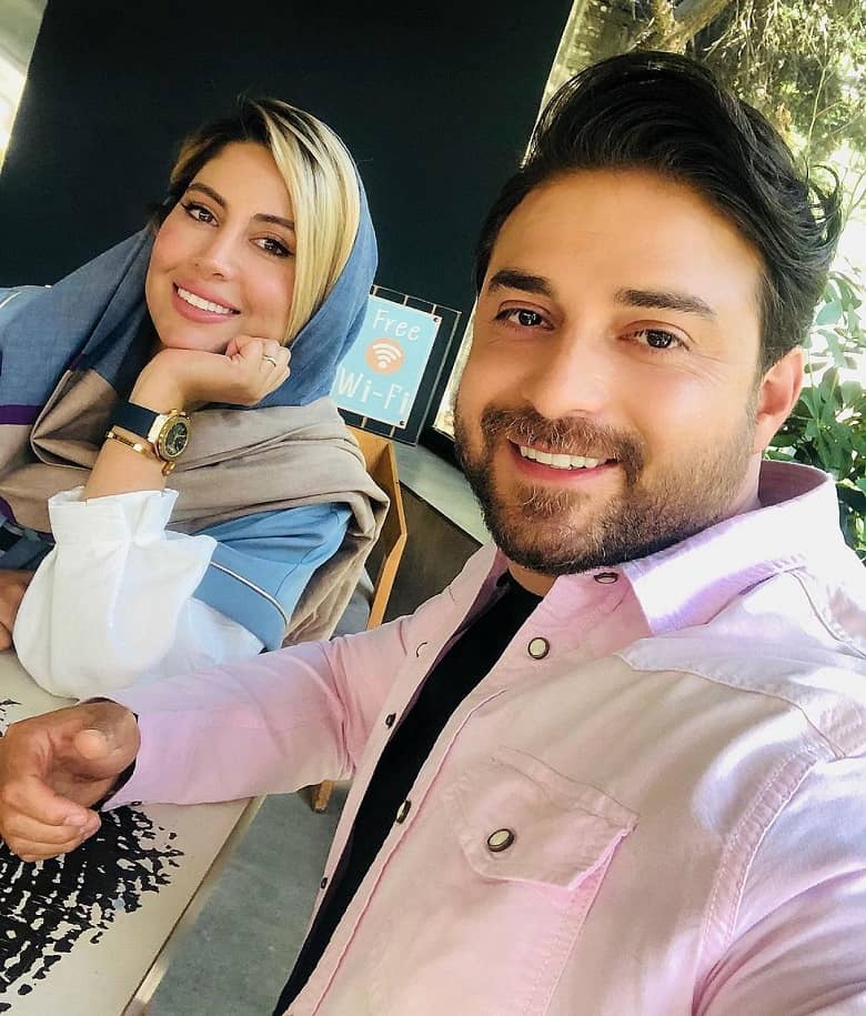 سالگرد ازدواج بابک جهانبخش و همسرش را ببینید.