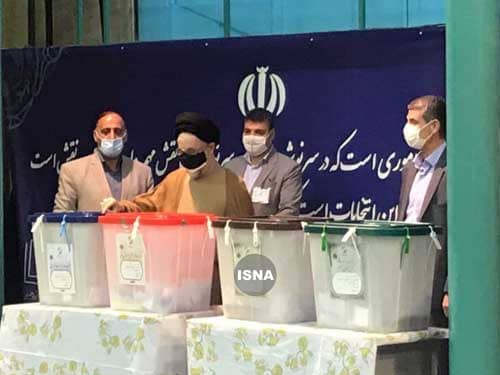 پیام رئیس دولت اصلاحات پای صندوق رای+عکس