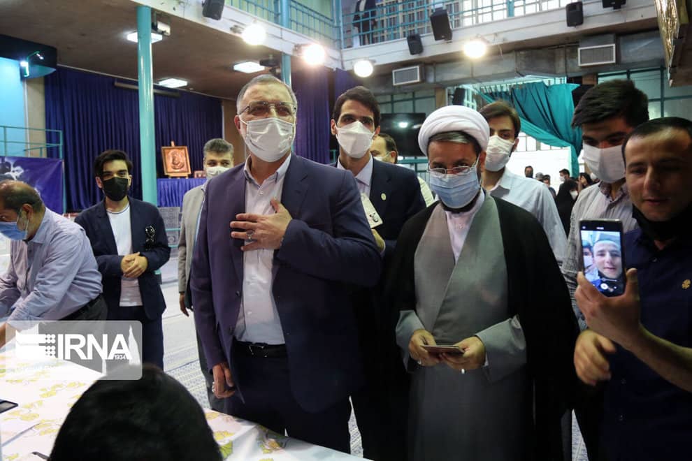 تصاویر مقامات و چهره‌های سیاسی پای صندوق رای