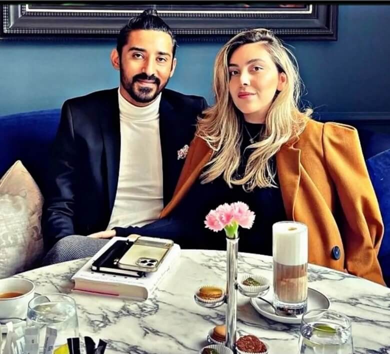 سروین بیات در کنار رضا قوچان نژاد ظاهری عجیب دارد.