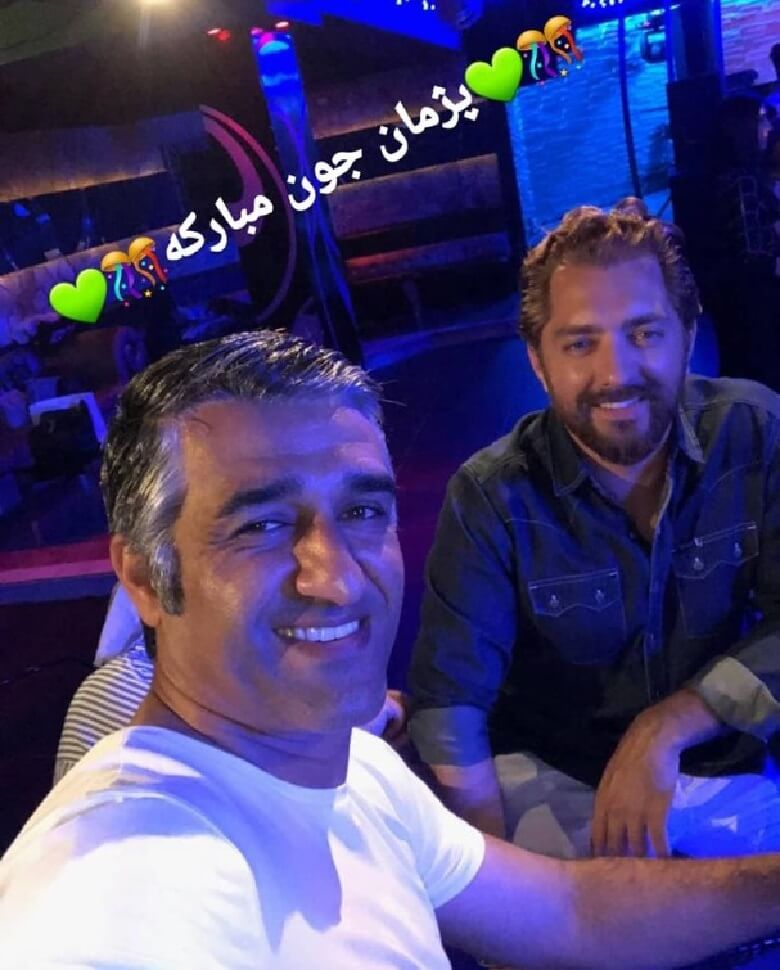 بهرام رادان و پژمان جمشیدی دوستی خاص دارند.