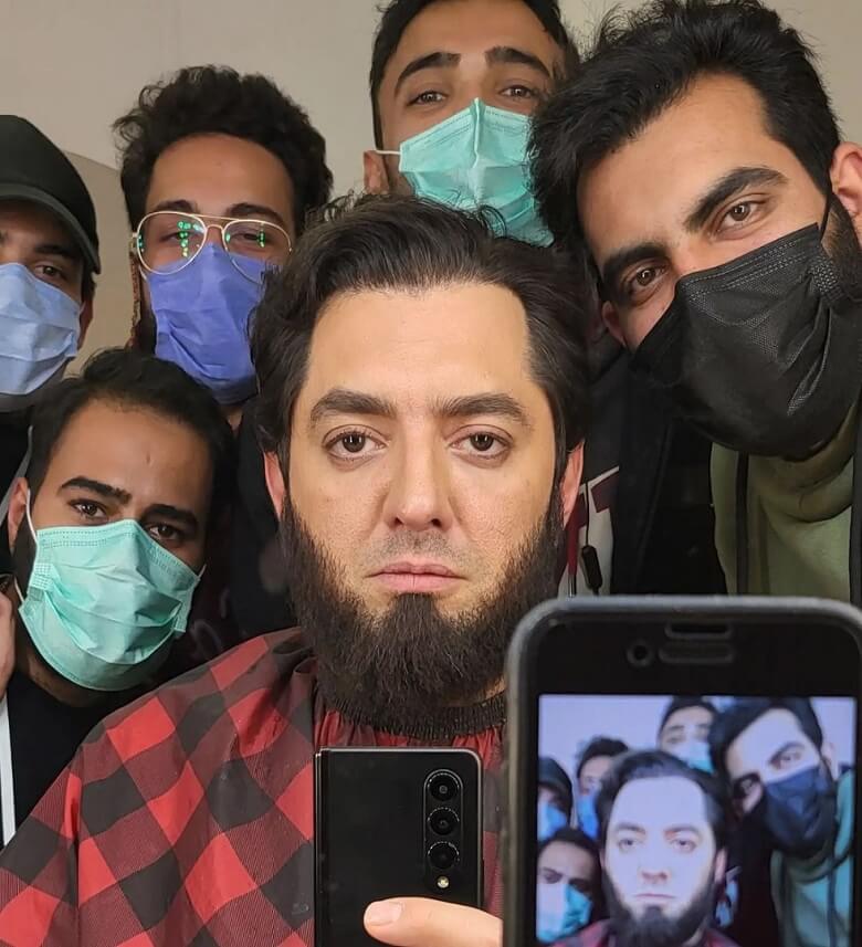 بهرام رادان تیپ داعشی و عجیب زد.