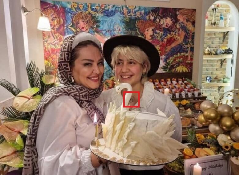 دختر بهاره رهنما تتو عجیب زد.