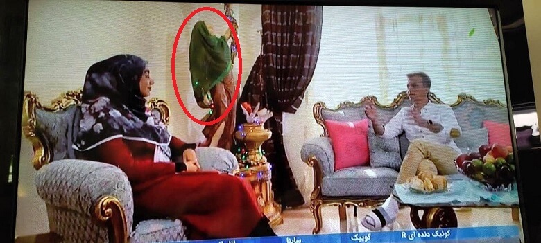 یک مجسمه در سریال صداوسیما سانسور عجیب شد.