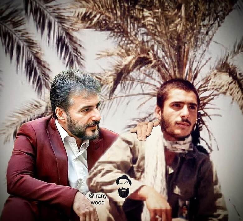 سید جواد هاشمی زمانی که رزمنده بود.